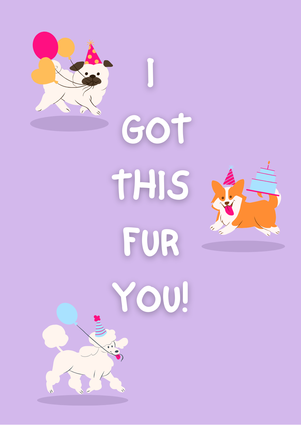 "Got You This Fur" Greeting Card