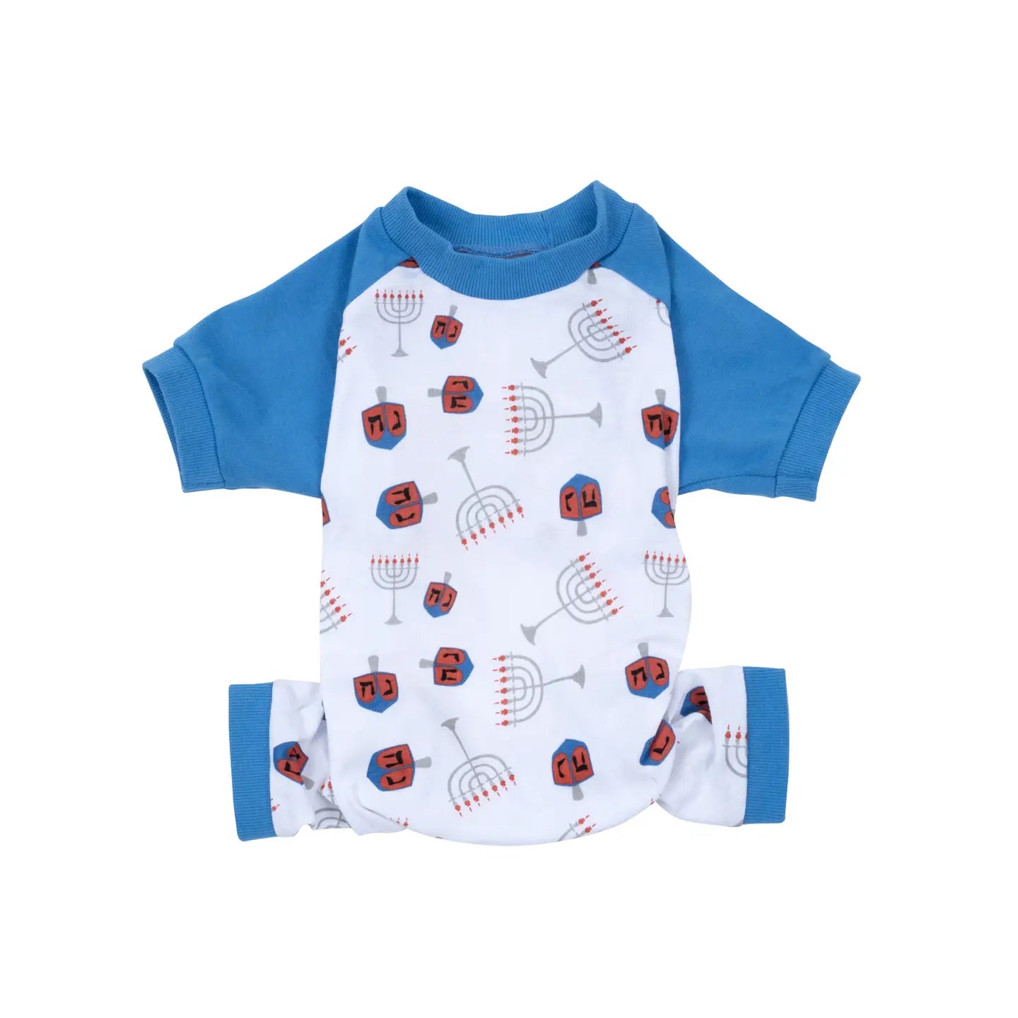 Menorah Hanukkah Pet Pajamas