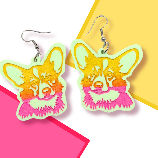 Corgi Earrings