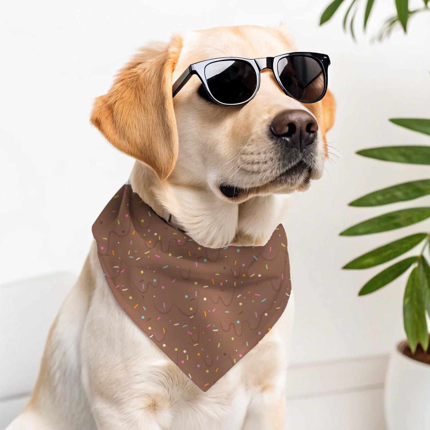 Chocolate Sprinkles Classic Pet Bandana