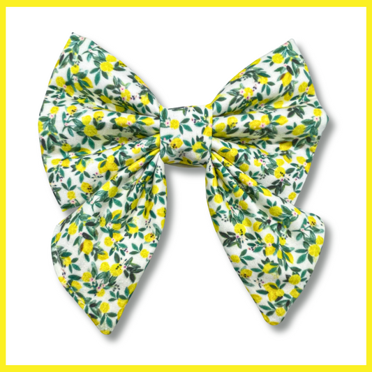 Paws for a Cause: Little Lemons Sailor Bow