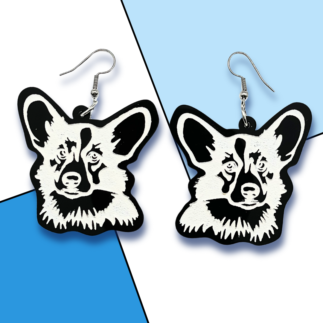 Corgi Earrings