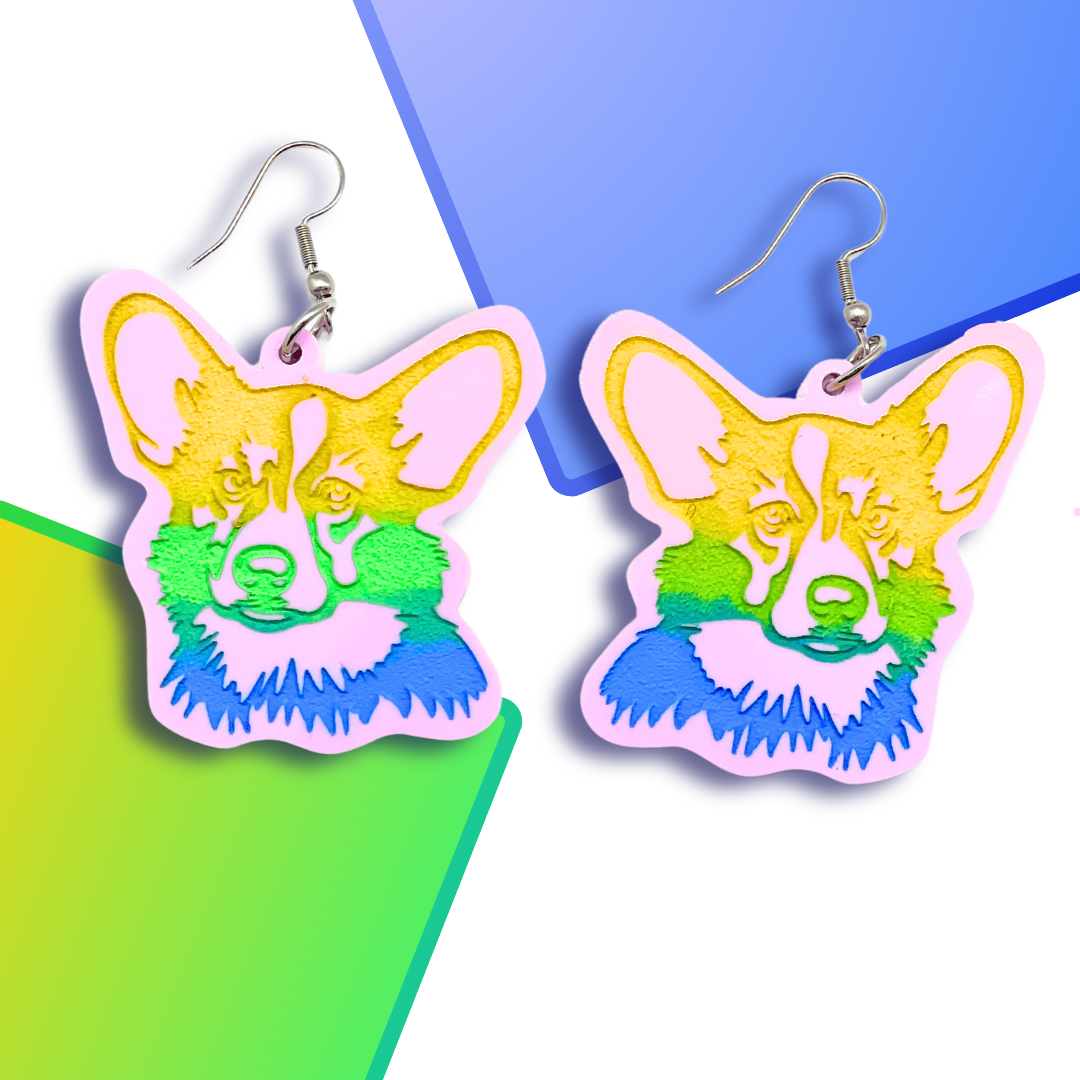 Corgi Earrings