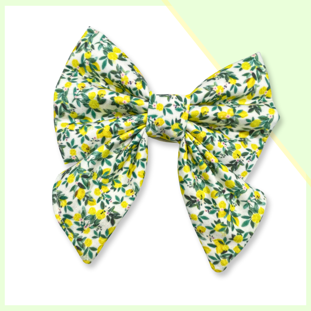 Paws for a Cause: Little Lemons Sailor Bow