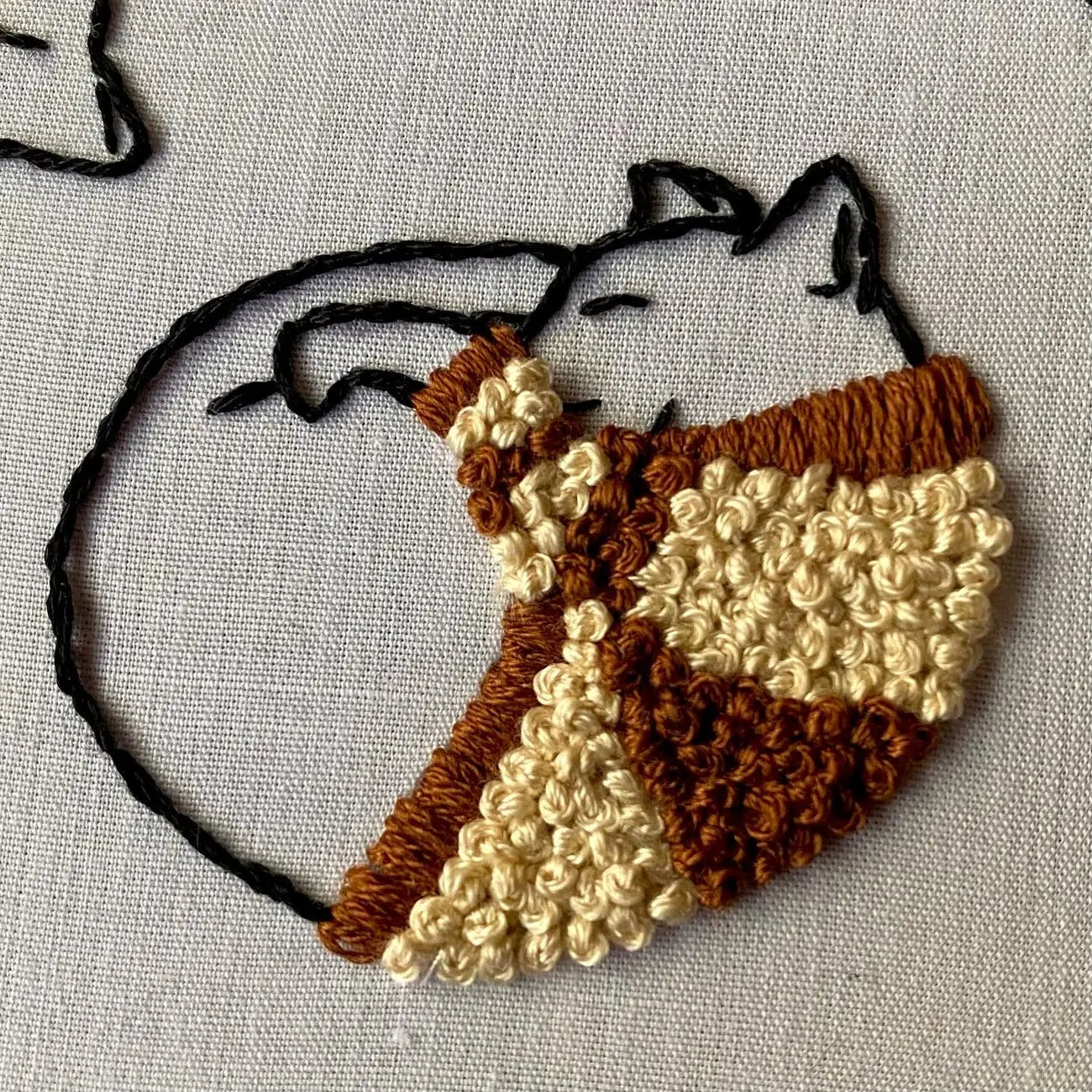 Cozy Kitties Embroidery Kit
