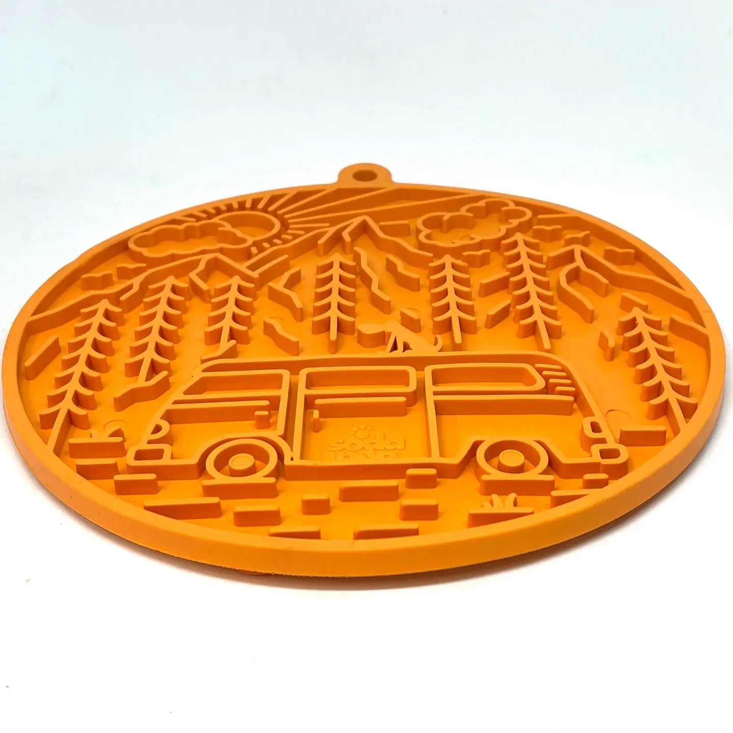 Camp Emat Enrichment Lick Mat with Suction Cups