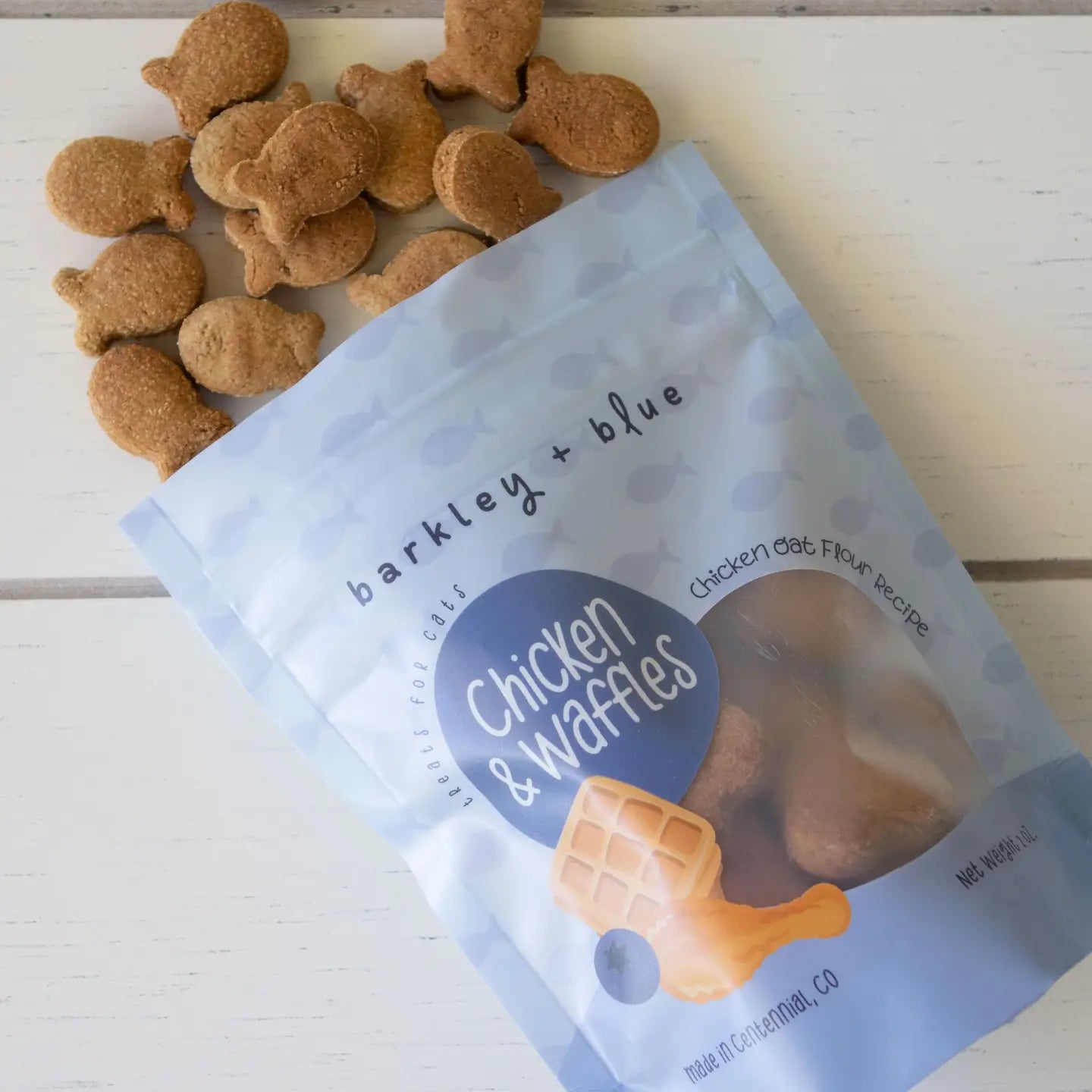 Chicken and Waffles Cat Treats