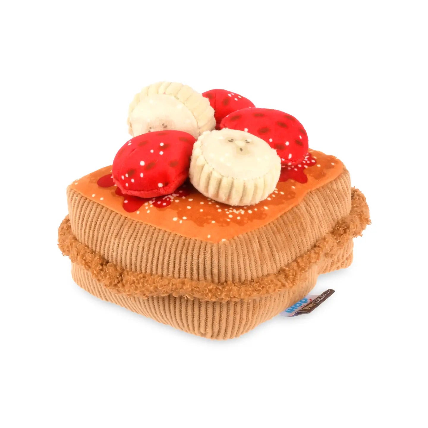 French Toast Plush Dog Toy
