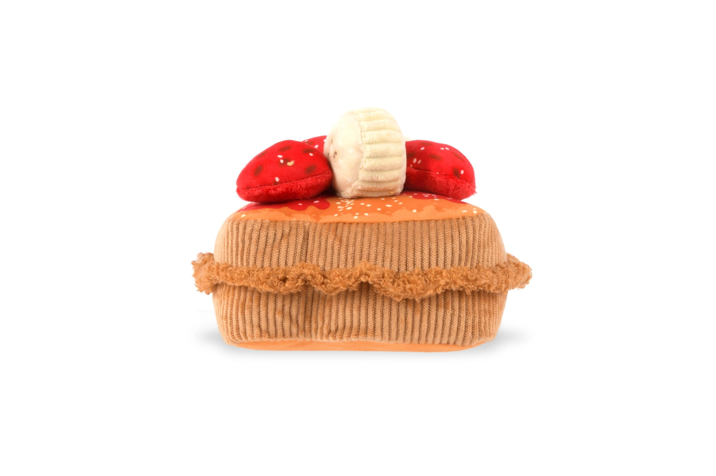 French Toast Plush Dog Toy