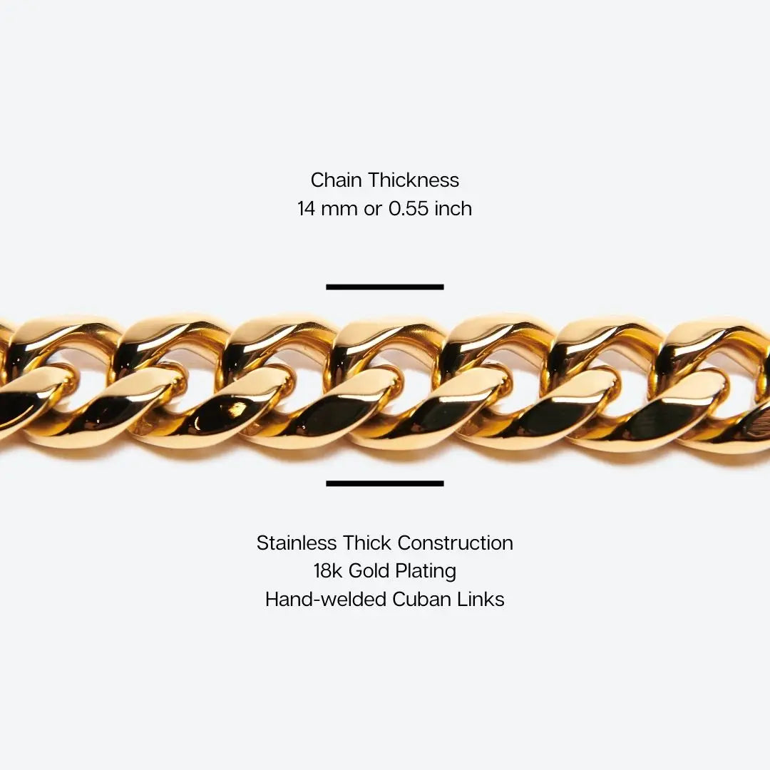 Cuban Link Gold Leash