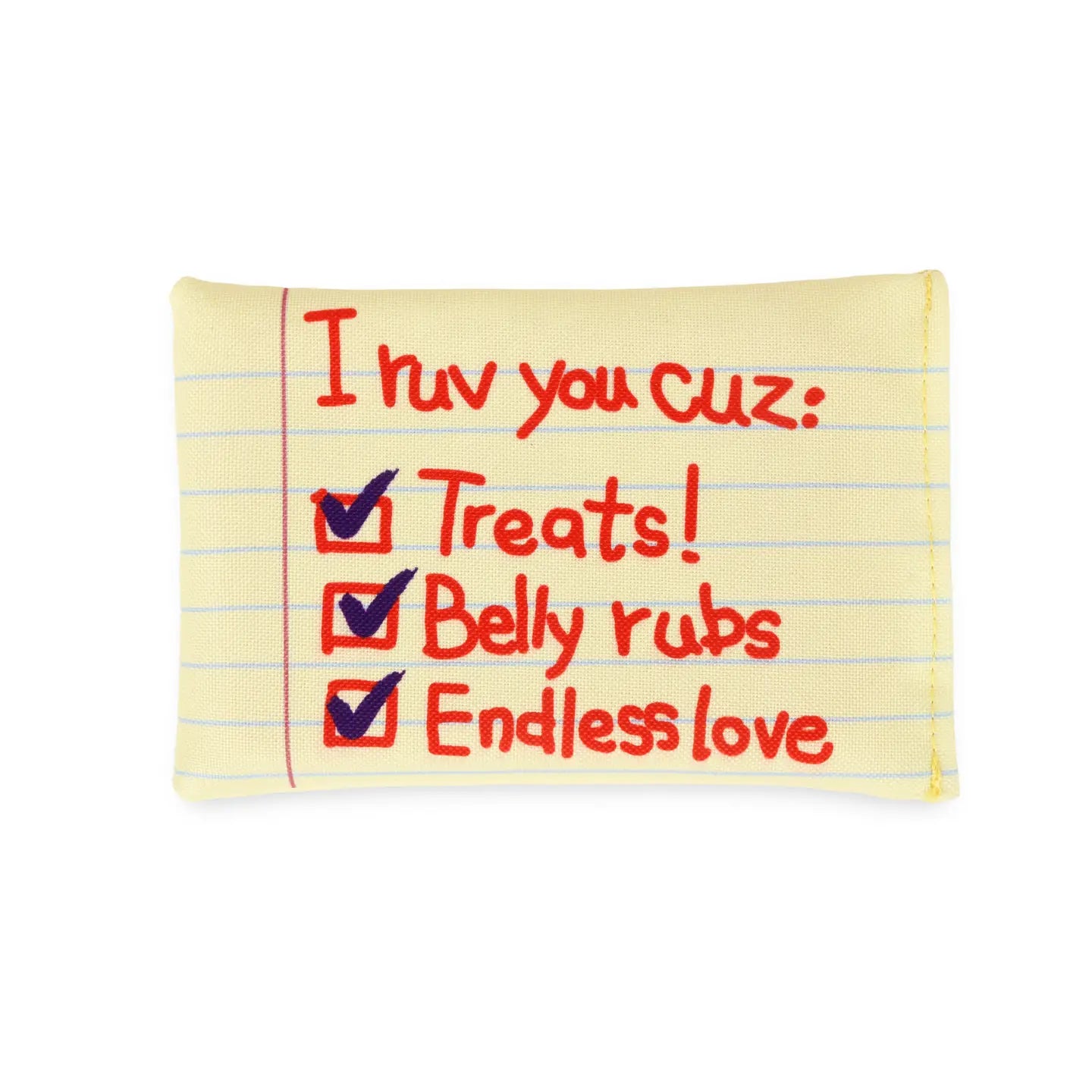 Love Letter Dog Toy Set