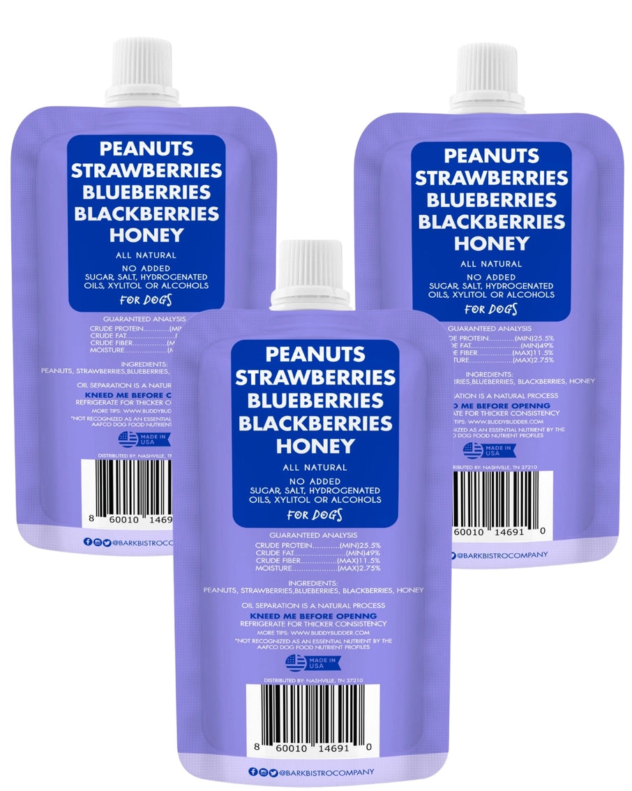 Superberry Snoot Buddy Budder Squeeze Packs