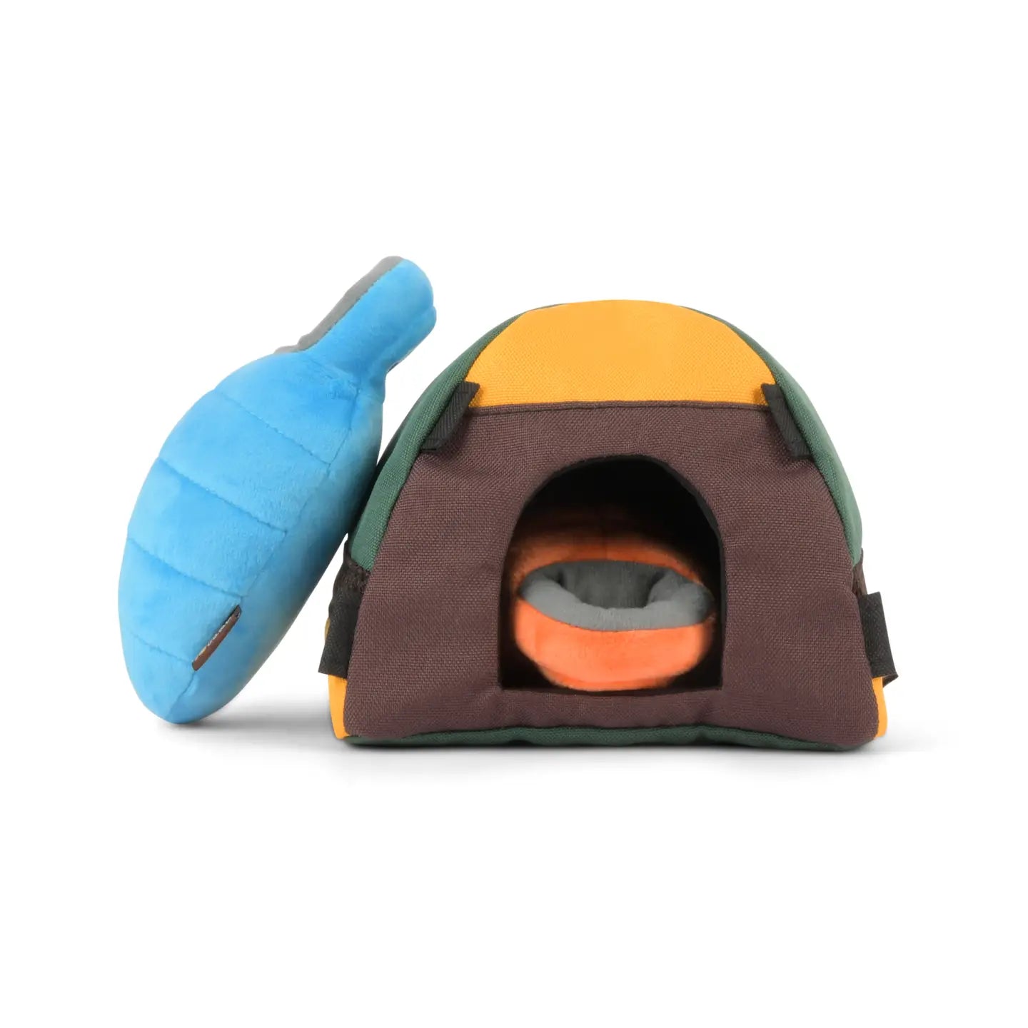 Hide-and-Squeak Snuffle Tent Toy for Dogs