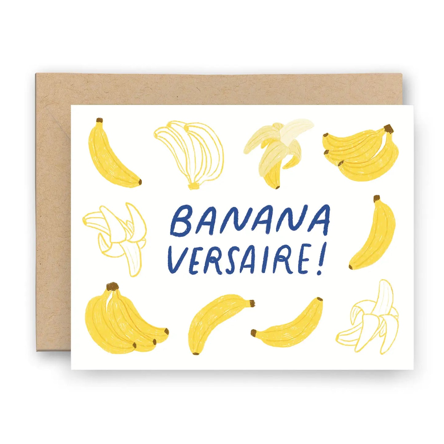 Banana Versaire Anniversary Card