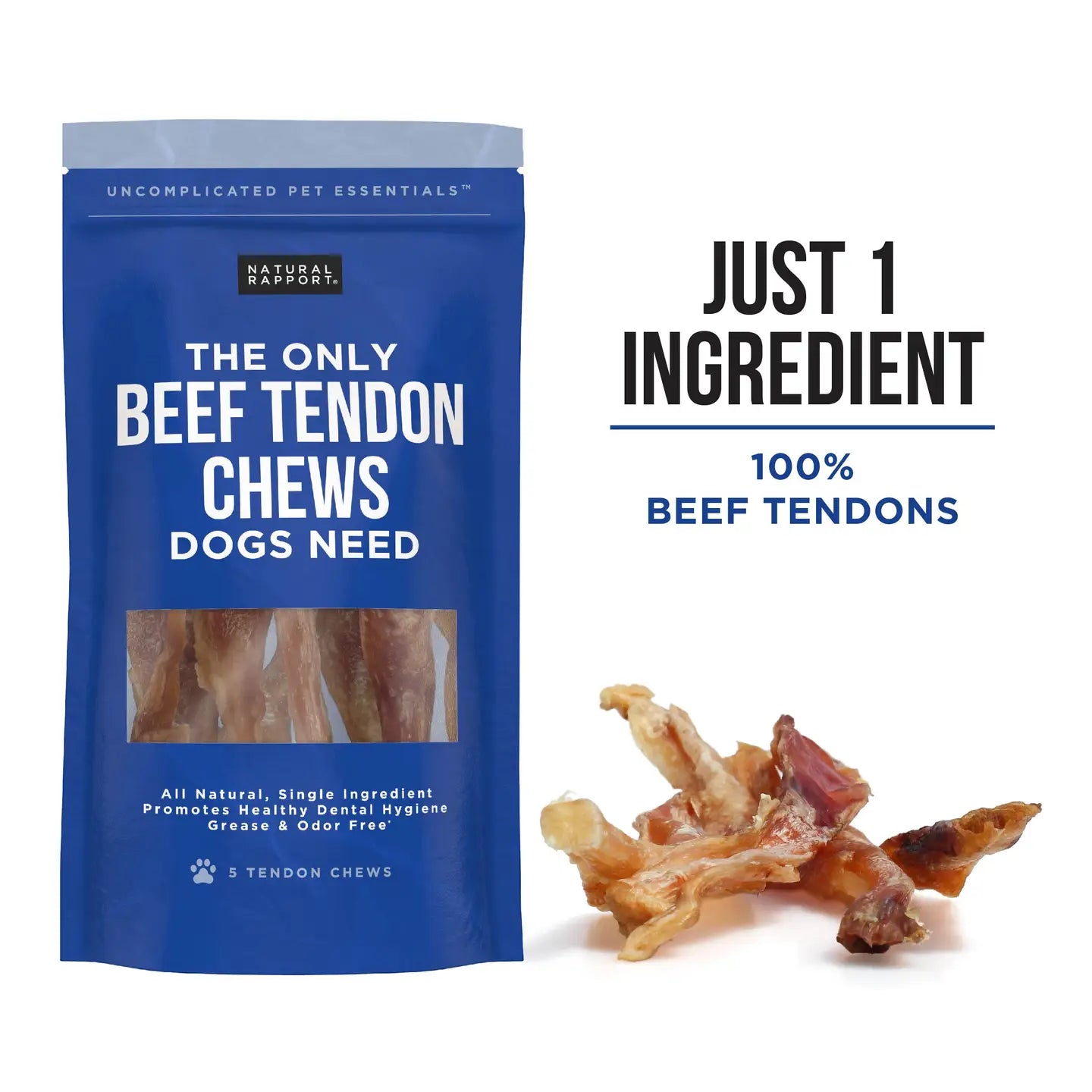 The Only Beef Tendon Chews Dogs Need