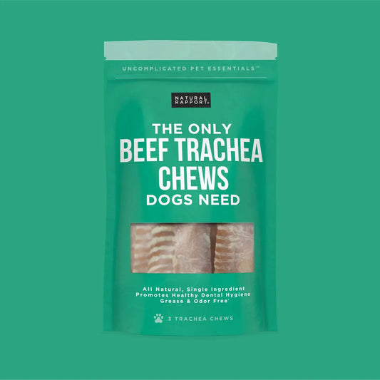 The Only Beef Trachea Chews Dogs Need