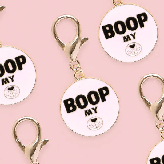 "Boop My Snoot" Cocopup Collar Charm
