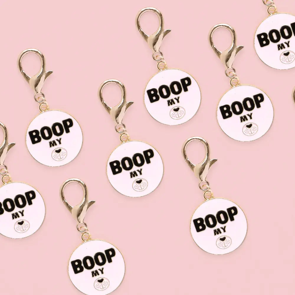 "Boop My Snoot" Cocopup Collar Charm