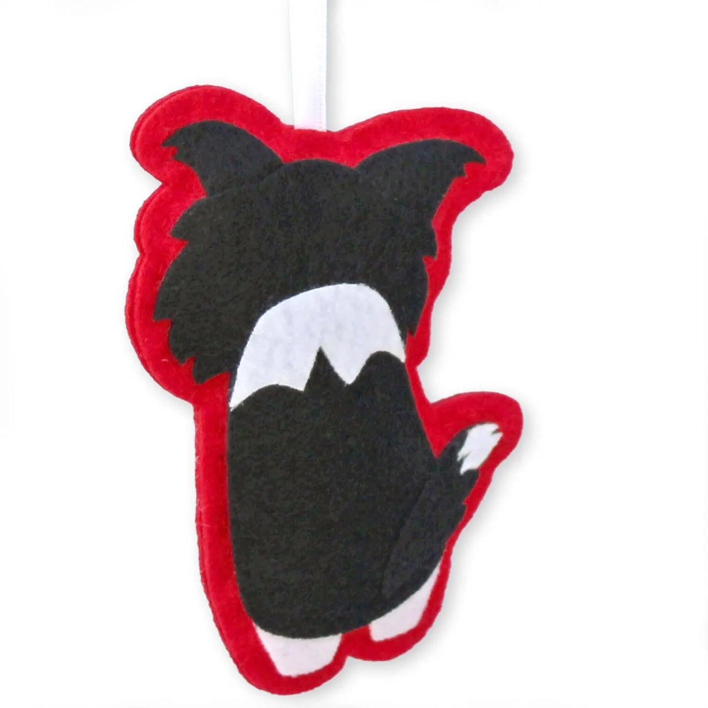Little World Of Beasts Felted Ornaments: Dorothy the Border Collie