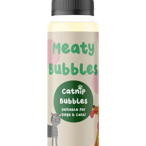 Catnip Bubbles: Edible Bubbles for Cats!