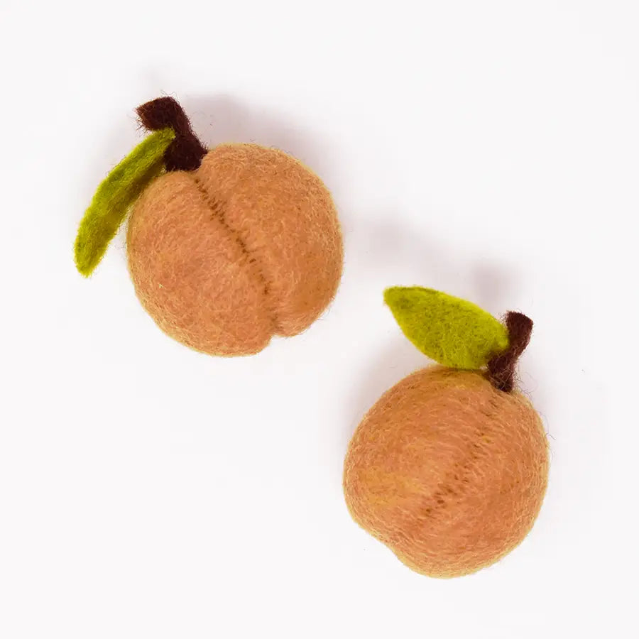 Kitty Peach Wool Toy