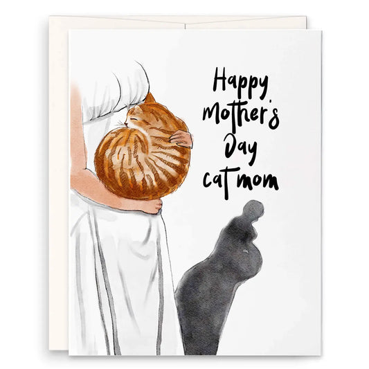 Cat Mom Mother's Day Card