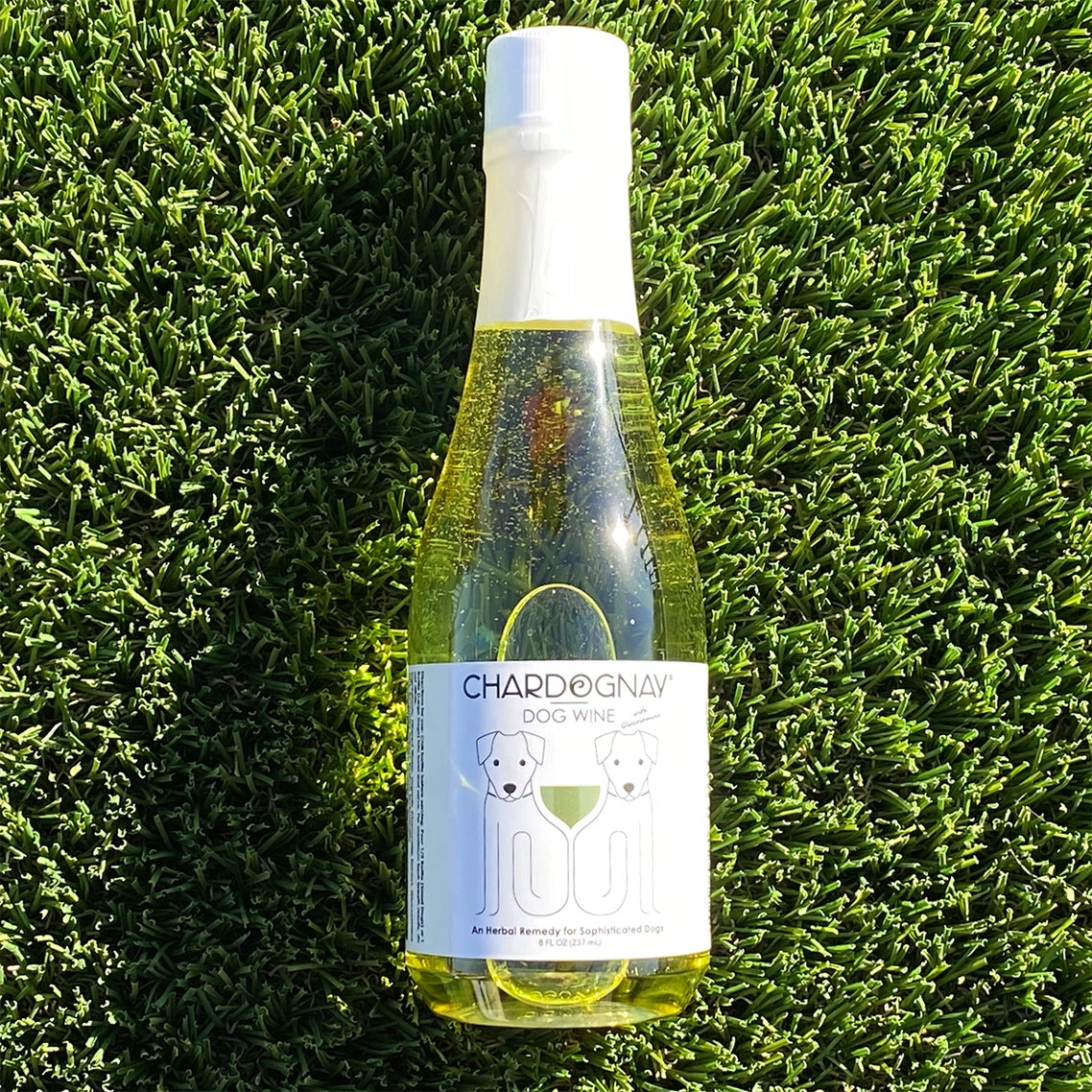 Dog Wine: Zinfantail and Chardognay