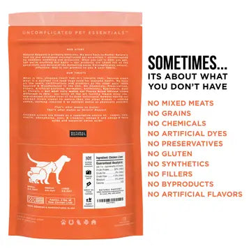 The Only Beef Freeze Dried Chicken Liver Dogs Need