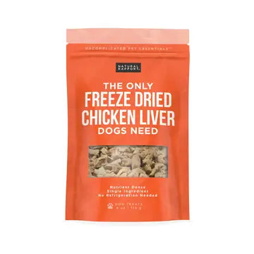 The Only Beef Freeze Dried Chicken Liver Dogs Need