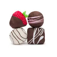 Dogiva Box of Chocolates Plush Dog Toys