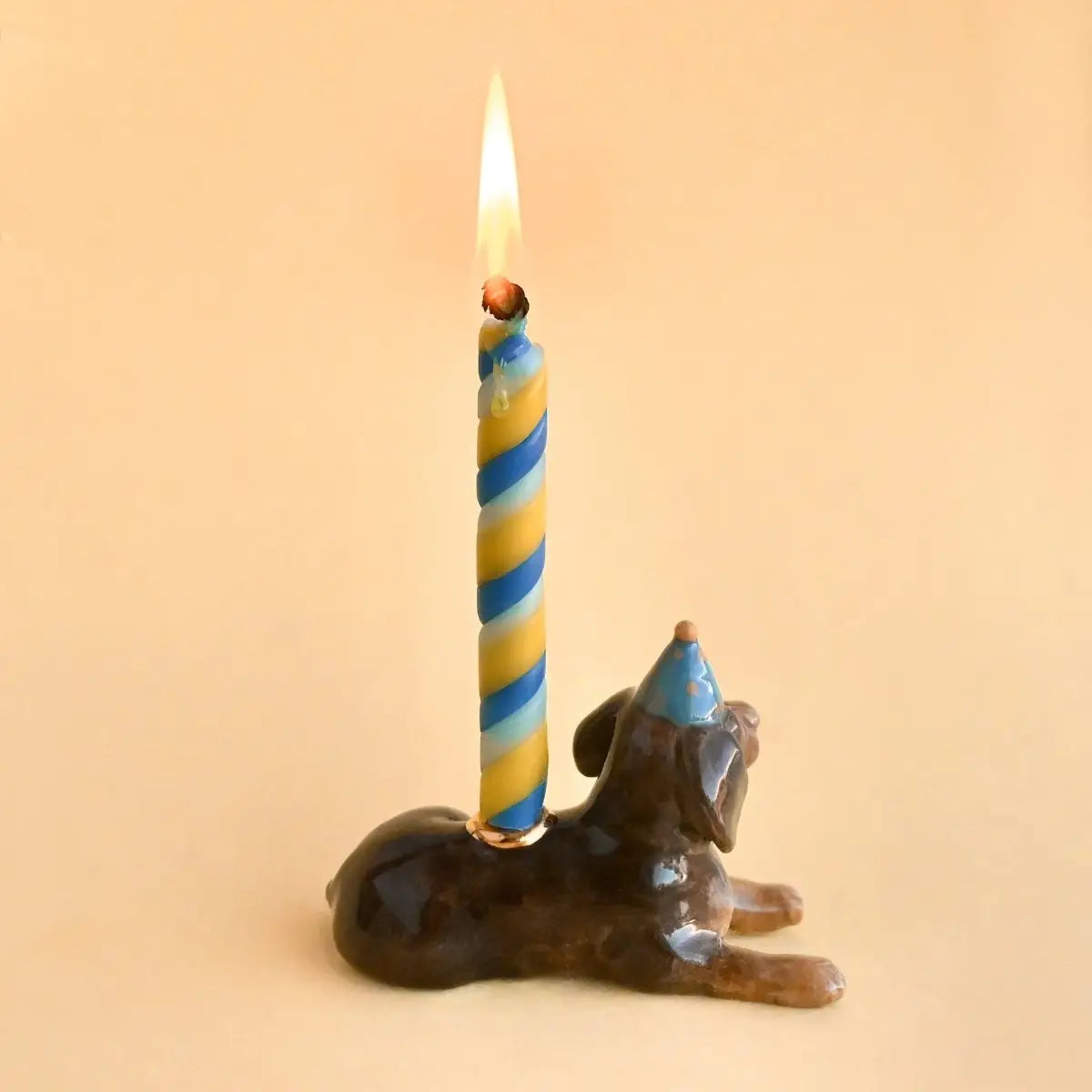 Dachschund Porcelain Cake Topper