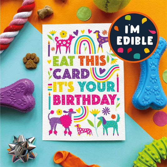 Edible Greeting Cards for Dogs