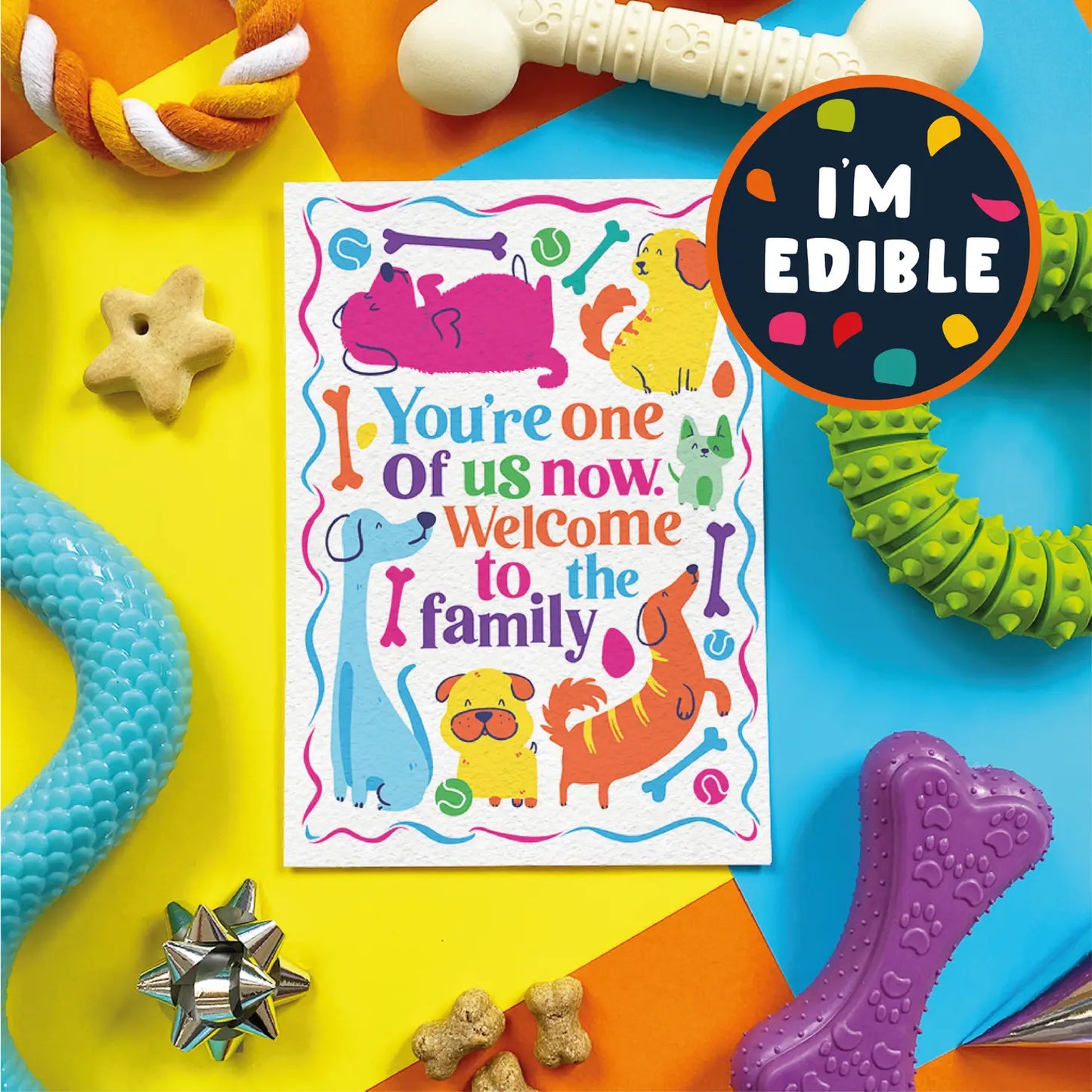 Edible Greeting Cards for Dogs