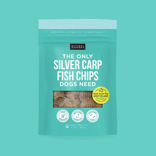 The Only Silver Carp Fish Chips Dogs Need