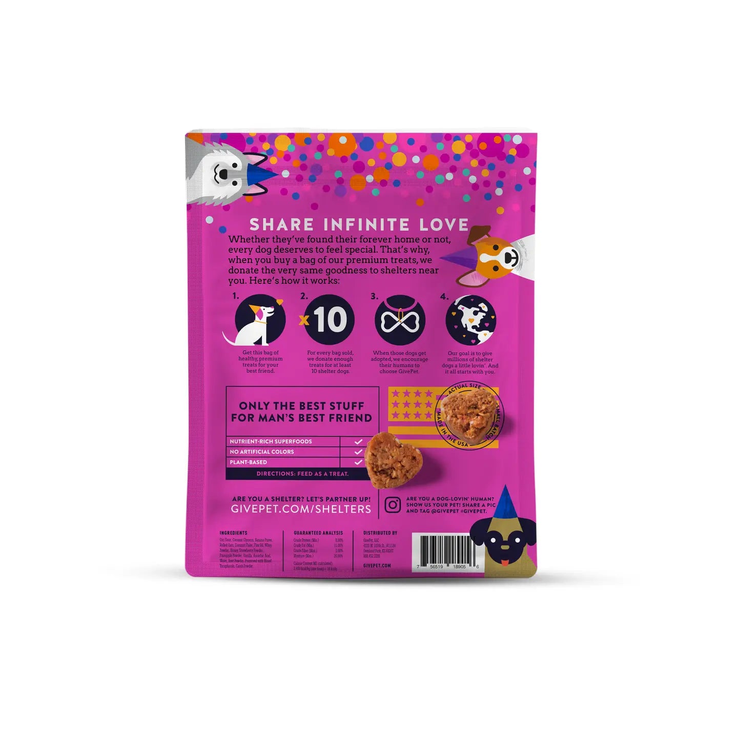 Gotcha Day Paw-ty Dog Treats