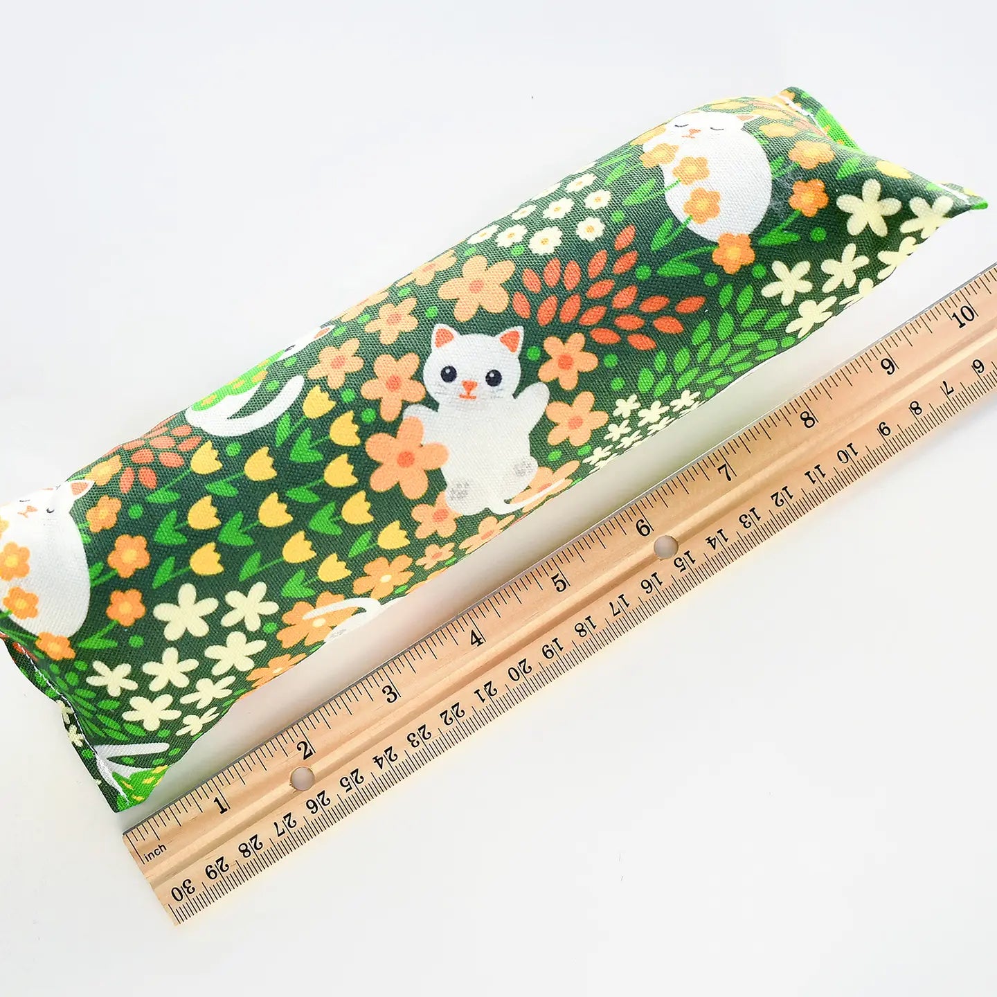 Canvas Kitty Kicker with Catnip and Silvervine