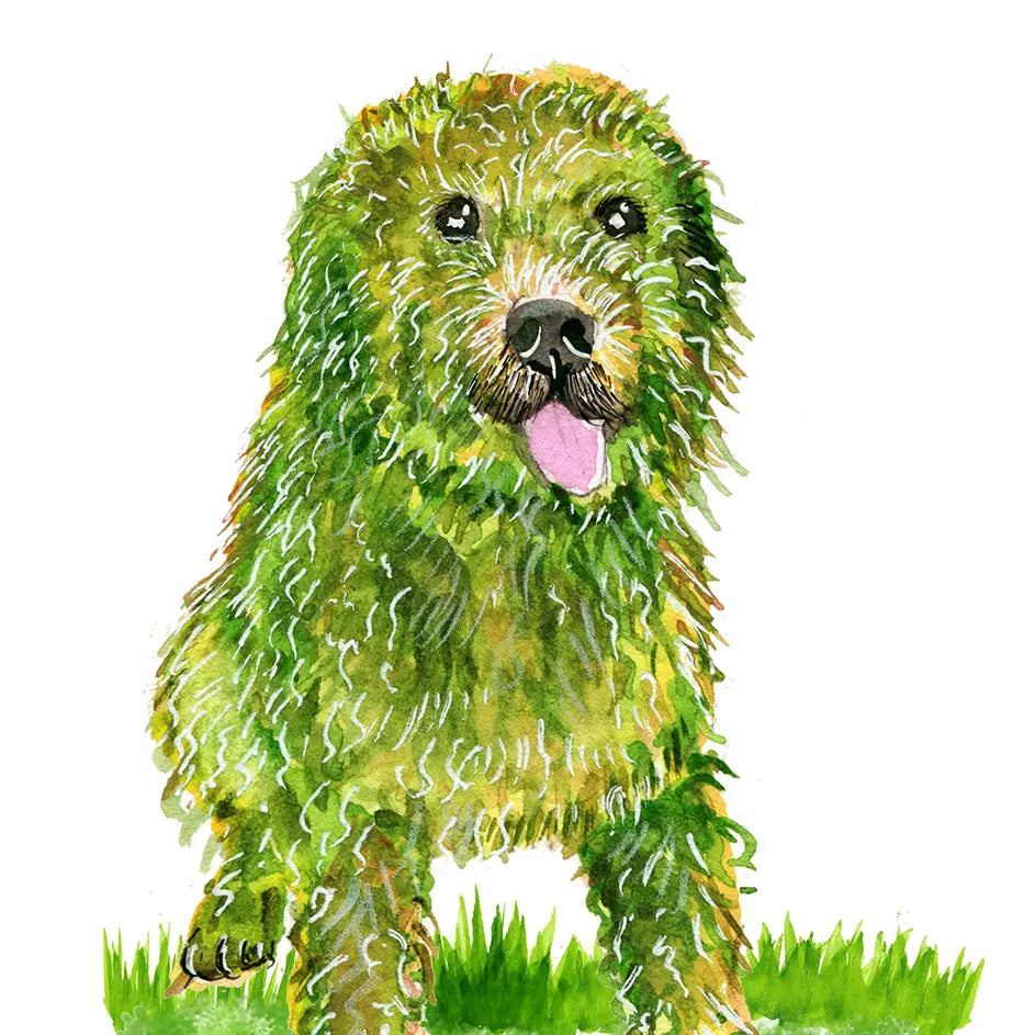 Dad's Lawn Father's Day Card