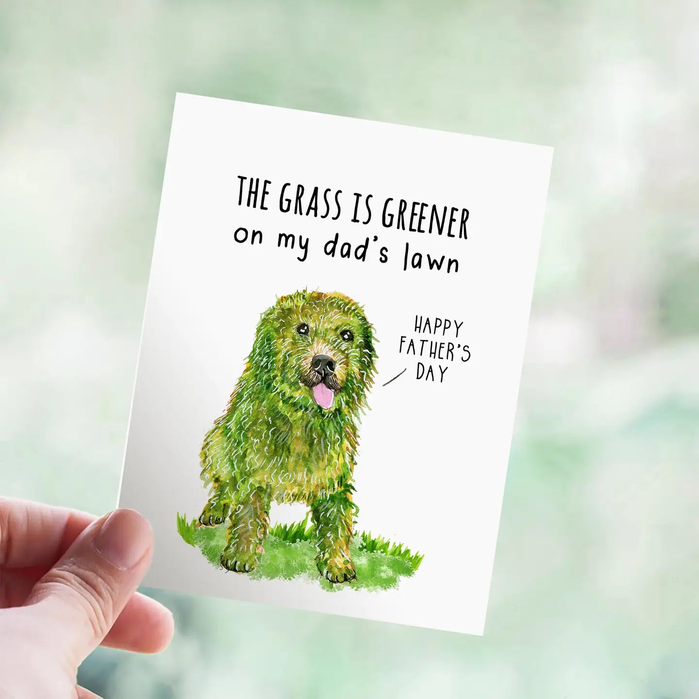 Dad's Lawn Father's Day Card