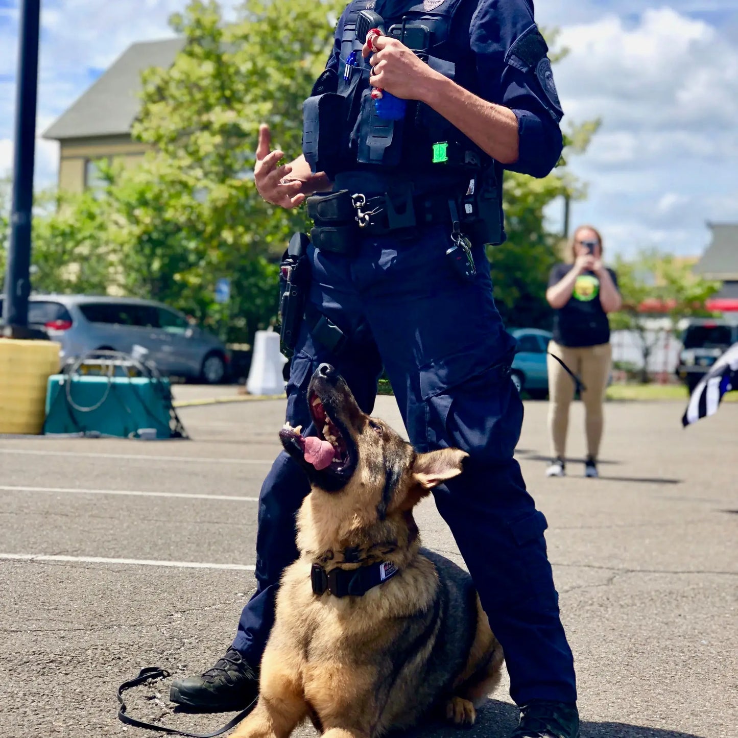 K9 Magnum Grenade Rope Dog Toy