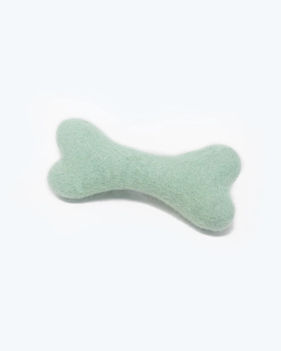 Wool Bone Dog Toy
