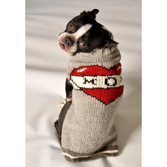 Mom Heart Tattoo Pet Sweater