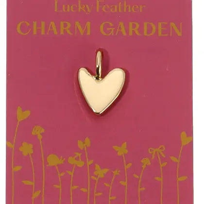 Organic Heart Charm