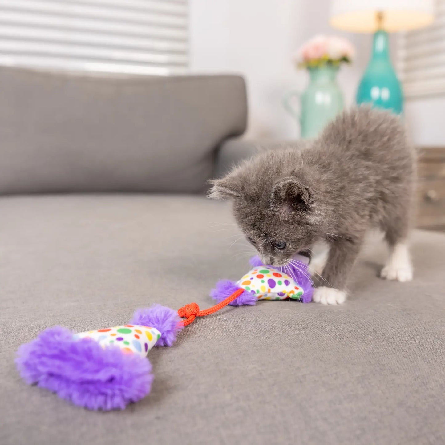 Catnip Party Hat Toys for Cats