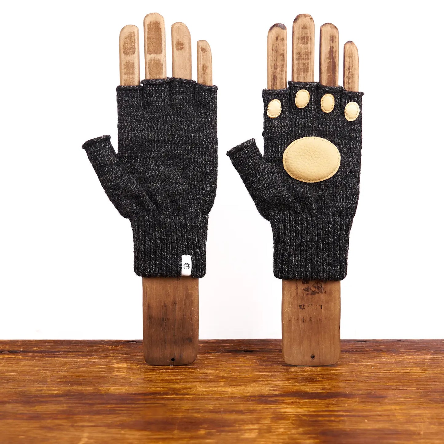Fingerless Pawprint Gloves