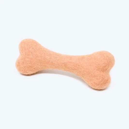 Wool Bone Dog Toy