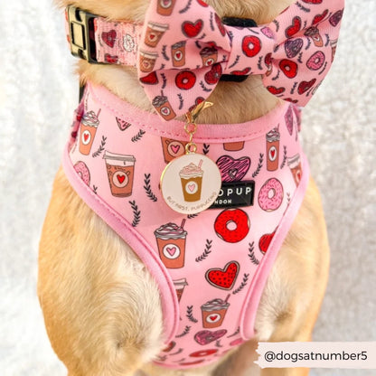 "But First, Pupuccino" Cocopup Collar Charm