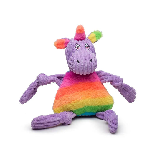 Rainbow Unicorn Knottie Dog Toy