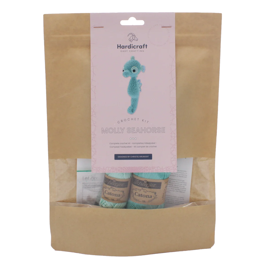 DIY Crochet Kit: Molly the Seahorse