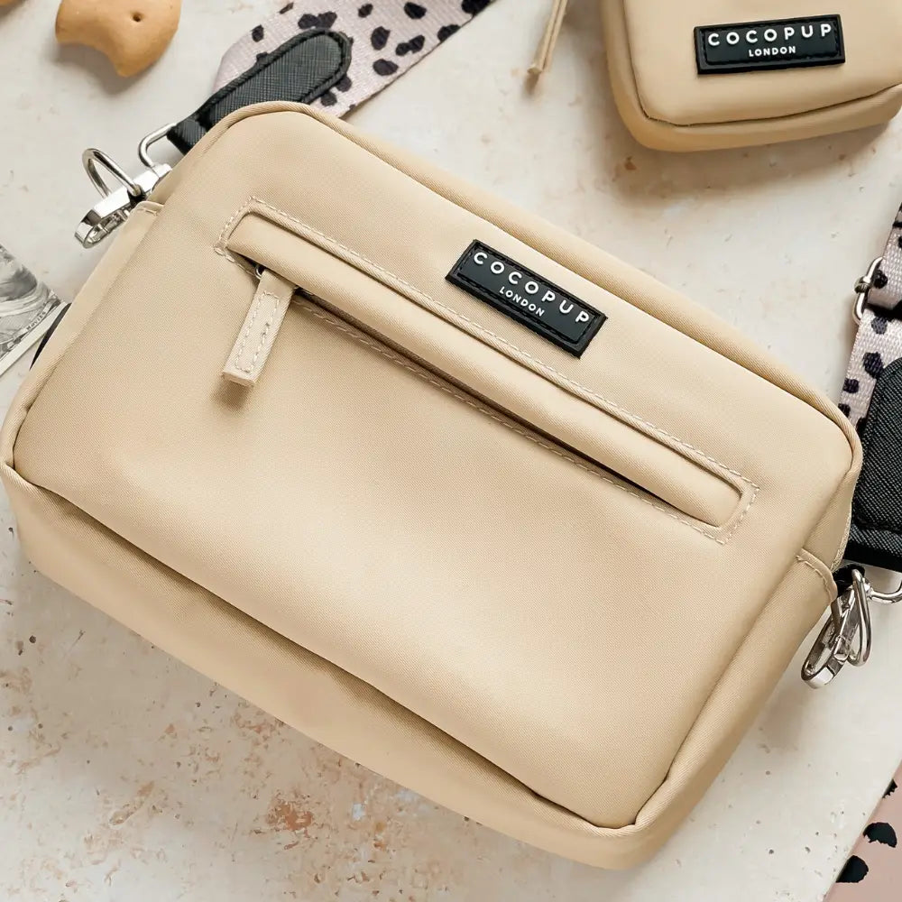 Cocopup Dog Walking Bag: Tan