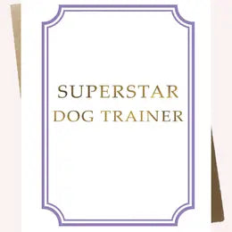 Dog Trainer Thank You Card